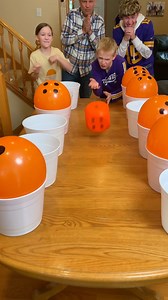 116K views · 2.1K reactions | Halloween Dice Roll Game  Kids, Dad, and whole family play spooky and fun halloween game with dice and balloons for candy and other various prizes. Great diy family friendly game for all ages using simply household items. This video was produced by Aaron & Jess, Network Media, and Benson Bros. | Aaron & Jess | Facebook