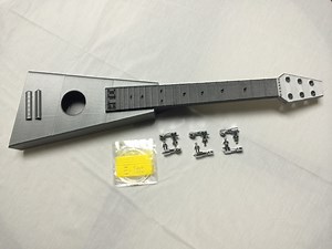 3D Printed Guitar – Playable and Printable without supports #3DxMusic #3DPrinting #3DThursday