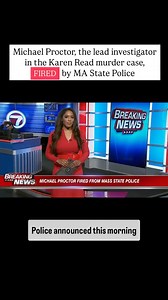 AMAKA UBAKA | BREAKING: Michael Proctor has been dishonorably discharged from the Massachusetts State Police, with the Colonel accepting the MSP trial... | Instagram