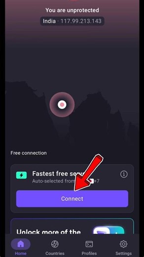 How to connect VPN #shorts #vpn #trending #usa