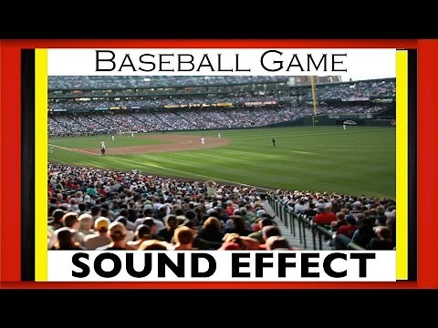 Base Ball Stadium Sound Effect | Base Ball Game Sound Fx | HD