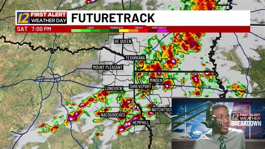 Breaking down the details of today's potential for severe weather! | KSLA News 12