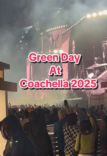 Green Day Performs Live at Coachella 2025