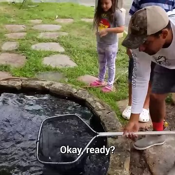 127K views · 808 reactions | Saving a big fish from a small pond with the kids! #reels #outdoor #fishpond #activity | Zak Catch Em | Facebook