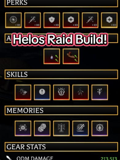 Ultimate Raid Build for Helos in Roblox