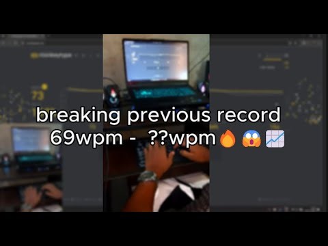 💥 From 69 WPM to ?? WPM in first try !– My Fastest Typing Test Yet!