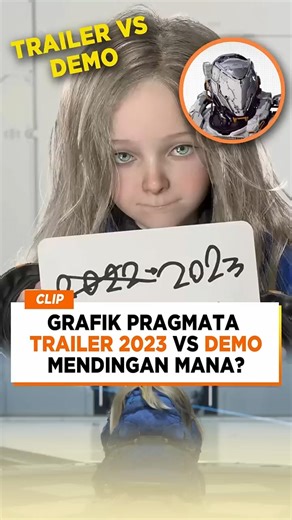 Grafik Pragmata Trailer 2023 vs. Demo, Mendingan mana?