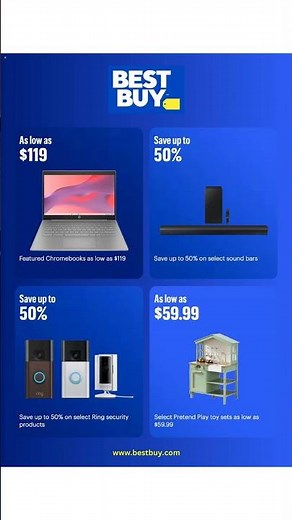 Best Buy Early Black Friday 11/17 - 11/24