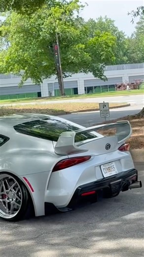 This modified Toyota Supra looks really amazing 🤩 #shorts