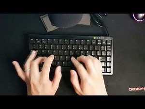 [Keyboard Sounds] Cherry G84-4100 w/ Cherry ML (Lubed)