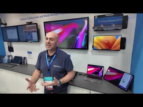 Blustream TRUShare Demo @ ISE 2026 – Interactive Multi-Display Collaboration Platform