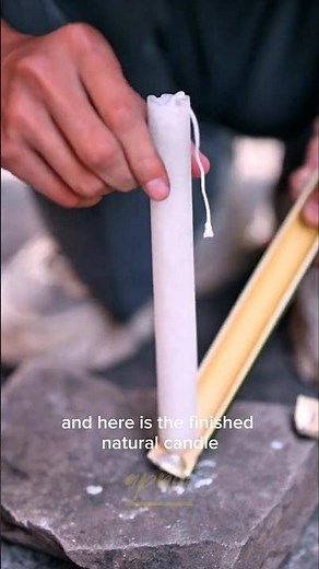 How Chinese People Make Candles from Wild Fruit — No Chemicals! #shortsfeed