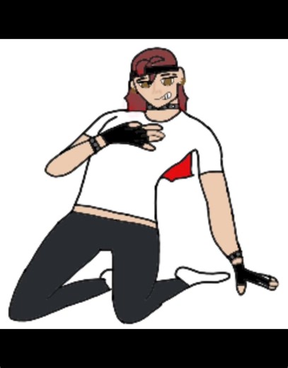 Glamrock Foxy Human Design #fnaf #drawing #glamrockfoxy #foxyhuman