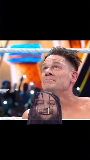 John Cena Gets Emotional Paying Tribute To Bray Wyatt💔😓 #wwe #shorts