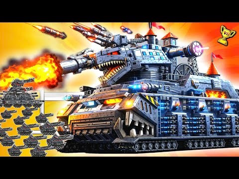 DORIAN Tank Boss – 500+ Missiles vs Army Tanks!