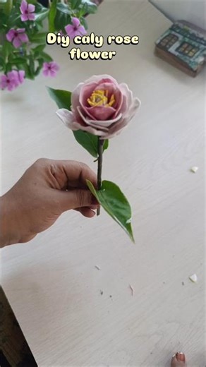 Itna Easy Clay Rose?! 😳 | Super Clay Flower Tutorial 🌸