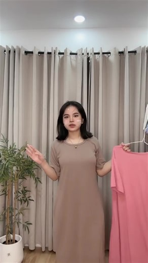 PENCIL DRESS Fitted Dress Knit Cotton Short Sleeve