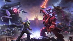 Doom Eternal's new Hellbreaker hammer smashes skulls in DLC trailer