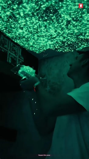 how to use glow in the dark paint on room?