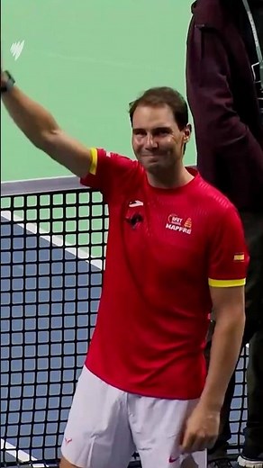 Rafael Nadal's emotional farewell to legendary tennis career