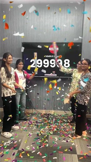 ❣️ 300000 Subscriber Celebration 😍 Congratulations All EA & Nimbus Family #shorts #300ksubscriber