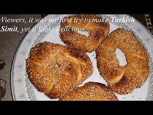 Turkish Simit / sesame bagel bread