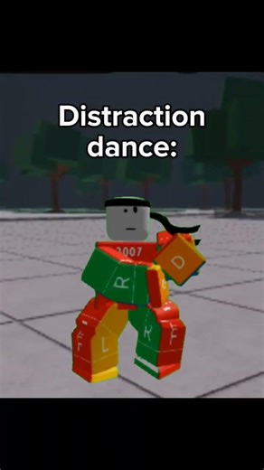 Distraction dance #roblox#humor#memes
