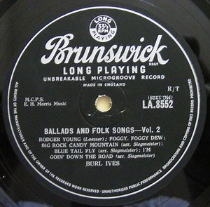 Burl Ives - Ballads And Folk Songs Volume 2