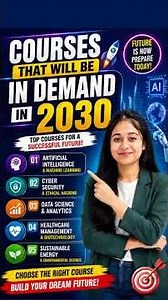 Top Courses That Will Be in Demand by 2030 🚀 Future-Proof Your Career