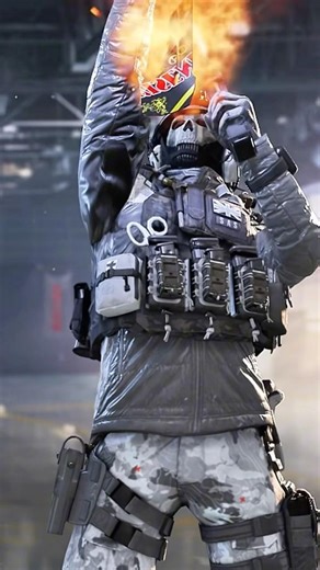 Ghost on 🔥 #codm #cod #short #shorts #ytshorts #reels #shortvideo #shortsvideo #trending #foryou