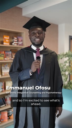 Emmanuel graduates 🎓