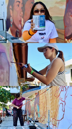 27 reactions | ✨ Witness the magic as @rmptodo artists transform Vallarta’s streets! Join us on a visual journey and be amazed. Don’t miss our article on outandaboutpv.com to learn more! ️ #muralistasmexicanas #mural #muralpainting #puertovallarta #artistsupport #streetart | Out & About Puerto Vallarta | Facebook