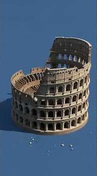 How the Colosseum Was REALLY Built in 1 Minute