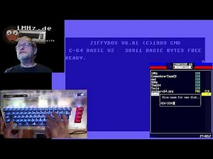 Commodore 64 Ultimate Tasten- und Menü Erklärung
