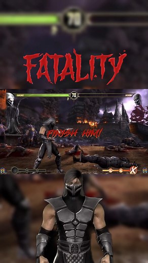 2.2K views · 54 reactions | Fatality de smoker #fblifestyle #game #gaming #finish #GameOn #gameplay #gameready #retrogaming #gameready #winerwinn #fatality #brutality #mortalcombat #halloween2025 #ghostface #costume #horror #scary | Win Er Winn | Facebook