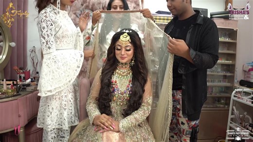 Pakistani bride look Actress Achol Akhe Makeover by Trisha’s extension & beauty Zone & Tripty International Beauty parlour Jewellery -Trendy Gohona Dress by Afjer Porshia (page name-Nazakaat) Styling by Mahfuz Quadrey Video credit- Shahed Photography Address- 📍Dhaka branch- Gulshan-1,Niketan, road 3 ,block a, house 140 Contact number-01759743131 📍Jessore branch-Jashore post office para Contact number-01714442302 | Tripty International Beauty parlour