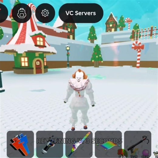 i am pennywise dancing clown #brainrot #roblox