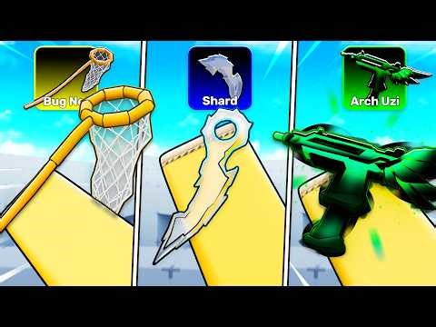 Winning With EVERY SECRET WEAPON In Roblox Rivals!