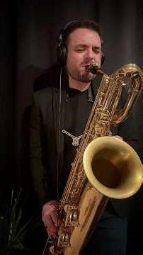 Blues baryton sax #sax #saxophone