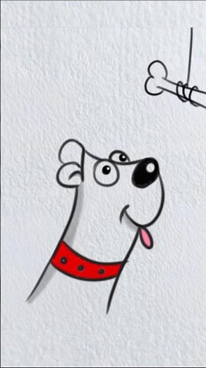 Learn to draw a Dog using the word Dog|Easy Drawing for kids