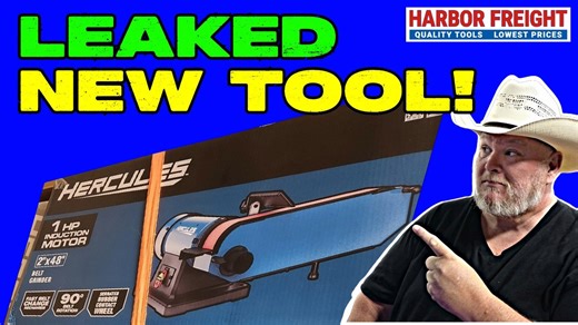 Leaked Harbor Freight 2x48 Hercules Belt Grinder