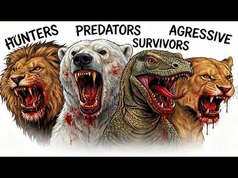 Every Animal That Hunts Humans Explained in 5 Minutes