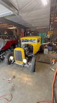 1931 model a with a blown sbc #modelaford #hotrod