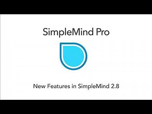 New Features SimpleMind 2.8