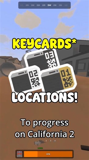 🔑 How to Get Deadzone Keycards FAST in Unturned #unturned #lootguide #survivalgames #shorts