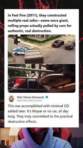 Fast Five 2011 Used Multiple Real Safes Including Rolling Props Towed by Cars for Practical Stunts