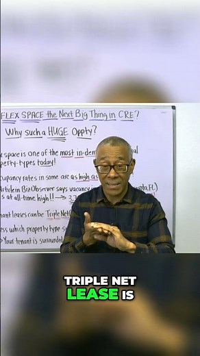Triple Net Leases: The Flex Space Goldmine #realestateinvestment #realestateinvesting #realestate
