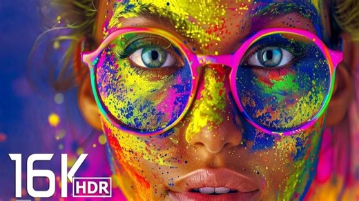 体验未来视觉！16K HDR视频，60帧高速渲染，画面细腻，色彩震撼！