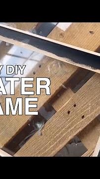 Easy DIY Floater Frame