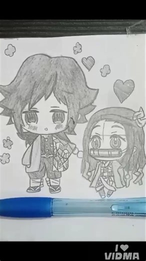 Drawing Giyuu vs Nezuko.‪@PowerArtYT‬ #demonslayer #イラスト #プロセカ #カラフルピーチ